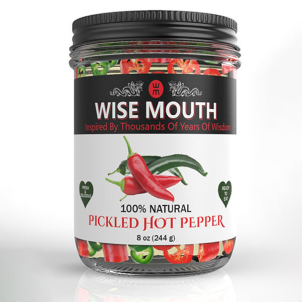 Pickled Hot Pepper 8 oz