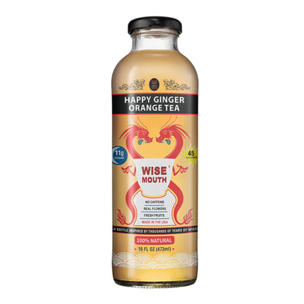 Happy Orange Ginger Tea 16 oz