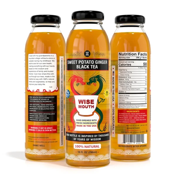 Sweet Potatoo Ginger Black Pu-erh Tea 10 oz